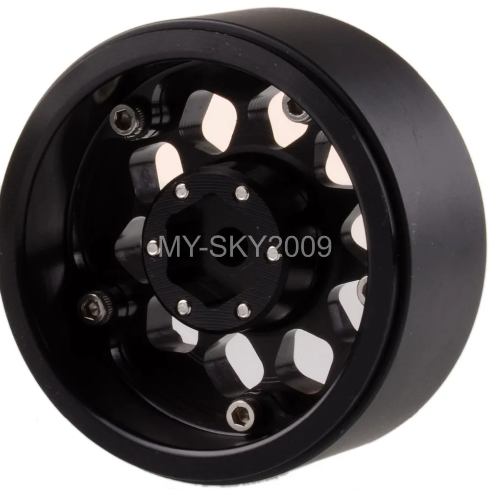 4 шт. алюминиевый Beadlocks 1 9 &quotобод колеса 1065 для 1:10 RC внедорожный Грузовик Джип Buugy
