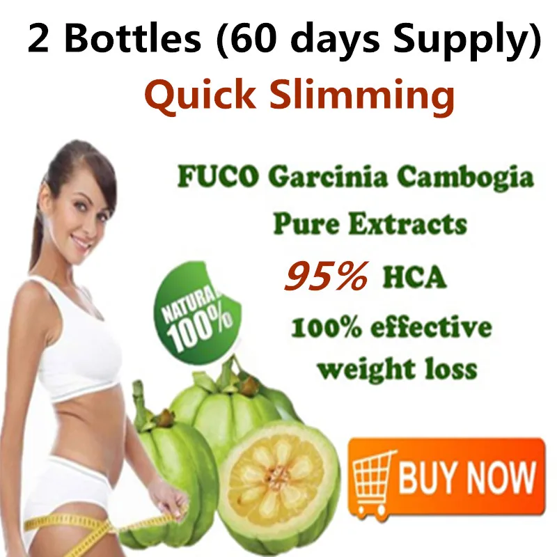 2 bottles Чистый экстракт гарцинии камбоджийской 95% HCA диета для похудения и похудения продукт для женщин быстрая потеря веса-2 бутылки - Цвет: 2 bottles