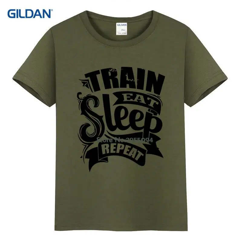 Ешьте Сна игры 2017 мужские дешевые футболки хоп майка для мужчин с Цвет хлопок