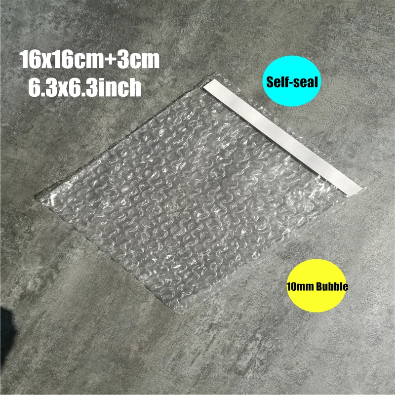 Полиэтиленовые самозапечатывающиеся конверты из пузырчатой пленки надувной