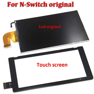 For NS LCD Запасные части: верхний нижний и верхний Нижний ЖК-экран для Kind DS Lite/NDS/NDSL/NDSi New 3DS LL XL для Kind Switch - Цвет: For NS LCD