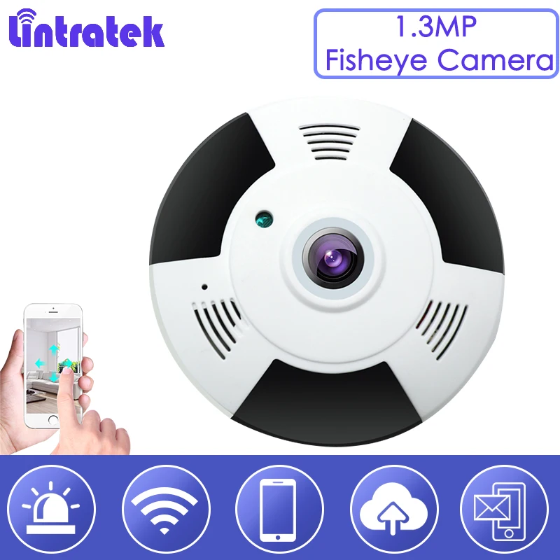 Fisheye 360 безопасности Камера Видеоняни и радионяни Беспроводной Wi-Fi градусов IP 960 P