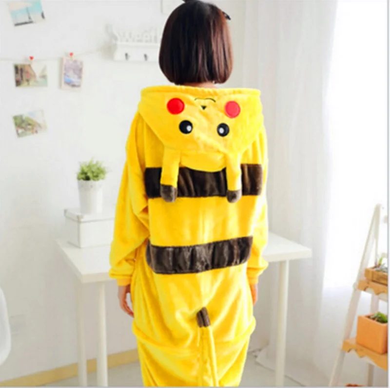 Последний вид комбинезона пижамы pocket monster Pikachu pajamas|forme| |