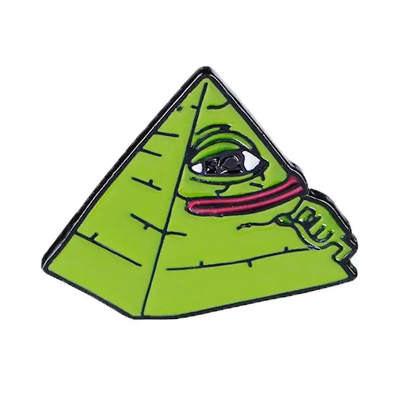 Смешные лягушки Pepe брошь на булавке улыбка грустная лягушка эмалированные значки на булавке поп-культуру, булавки, ювелирное изделие, thinker напиток Pepe гордость блестящий значок