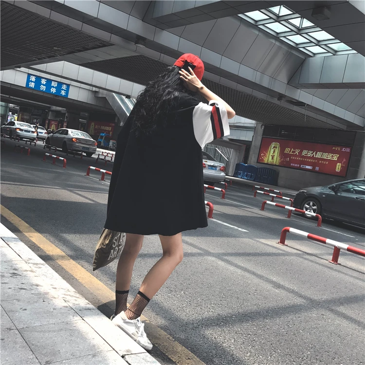 NiceMix harajuku сетчатый дизайнер плюс размер футболки летний Стиль брендовая Повседневная футболка camisetas mujer футболки женская одежда Корейский