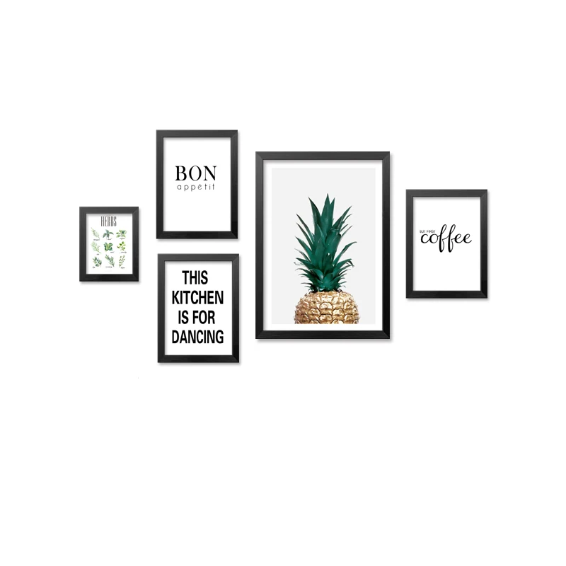 Кухня для танцев Настенный декор холст печать живопись но первое фотография на