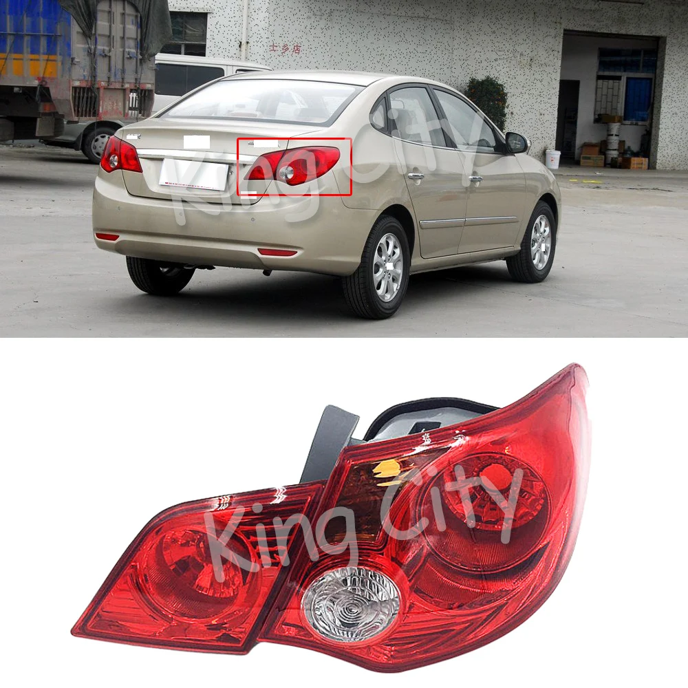 Capqx для hyundai Elantra 2008 2009 2010 задний тормоз светильник задний светильник хвост светильник taillamp задний фонарь фары