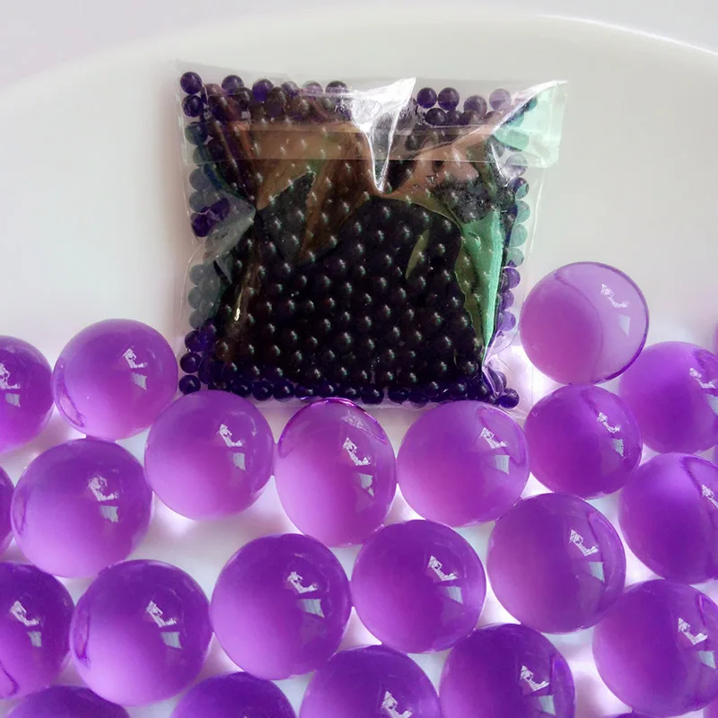 Романтические фиолетовые Декорации для выращивания шариков растущих в воде