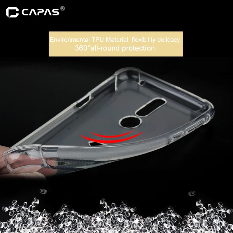 For Xiaomi Black Shark Helo Case Soft Clear Cover Transparent TPU Silicone Phone Shockproof |