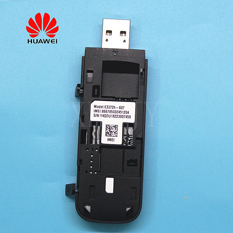 Разблокированный новый Huawei E3372 E3372h 607 с антенной 4G USB Modem4G LTE 150mbps ключ карта данных