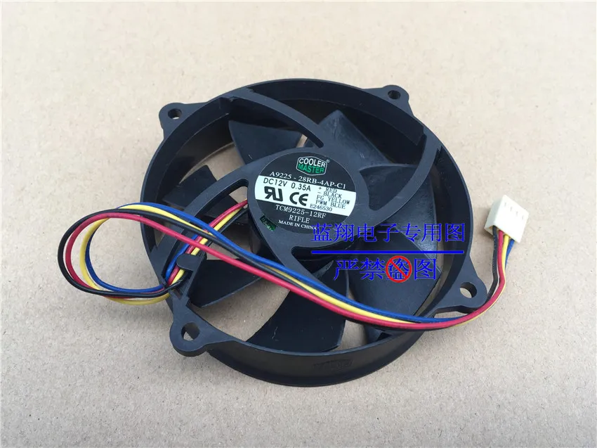 Кулер Мастер A9225 28RB 4AP C1 Сервер охлаждающий вентилятор DC 12V 0.60A 95x95x25 мм 4