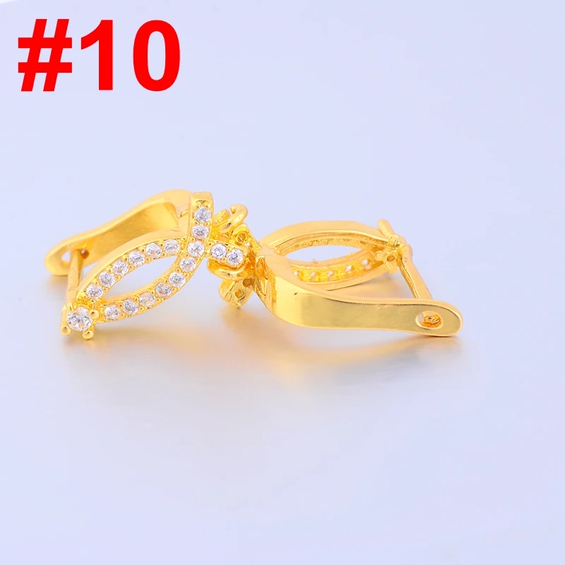 Juya DIY Errings компоненты поставки креативный крепеж основа Серьги Крючки Аксессуары для Модные серьги ювелирных изделий