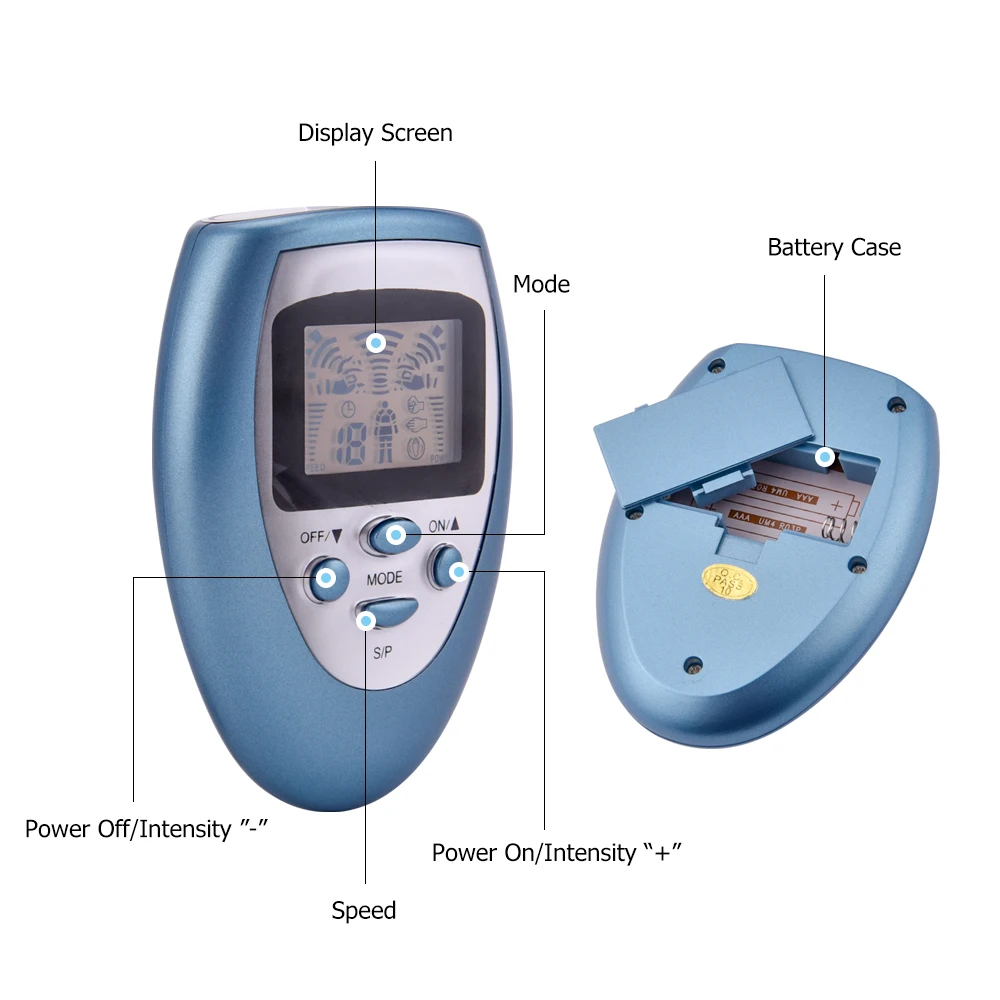 Массажер для всего тела делает электрошок терапия миостимулятор 8 режимов