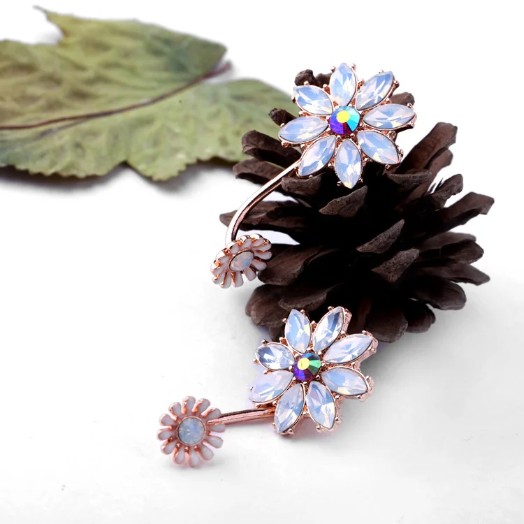 Крупная цена съемные серьги блестящие длинные гвоздики дружбы ювелирные изделия