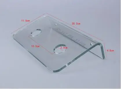 Акриловая стойка для дисплея кран ванной комнаты образцов подвесная пластина