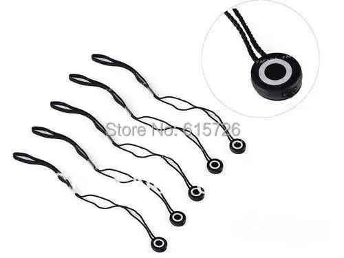 5 шт./лот Новая высококачественная веревка для объектива крышка Держатель Крышка