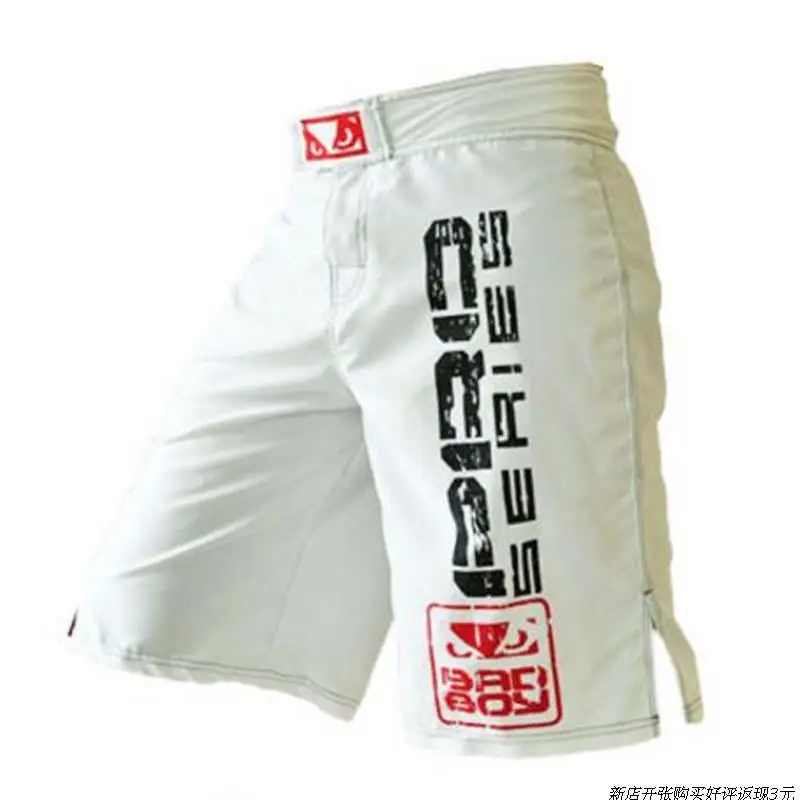 MMA мужские удобные дышащие хлопковые боксерские боевые спортивные штаны Муай Тай