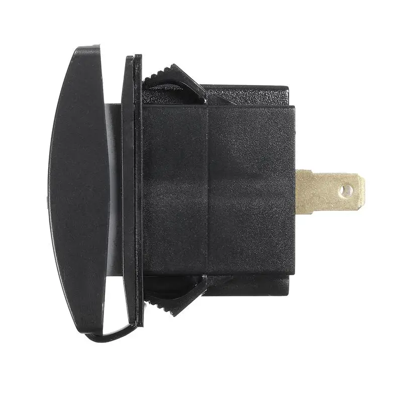 12 В/24 В автомобильный Грузовик Лодка Оранжевый светодиодный с подсветкой 2 USB зарядное устройство 5 В 3.1A кулисный переключатель для автомобиля мотоцикла Электрический автомобиль ATV Лодка