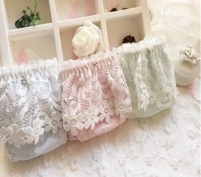 Новое поступление, Размеры M, L, XL, милые хлопковые сексуальные трусики в стиле Лолиты с аппликацией, нижнее белье, трусики-стринги WP388