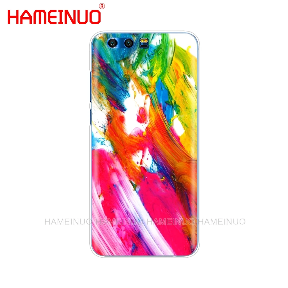 Цветной набор акварельных красок HAMEINUO чехол для телефона Huawei Honor 10 V10 4A 5A 6A 7A 6C 6X 7X 8