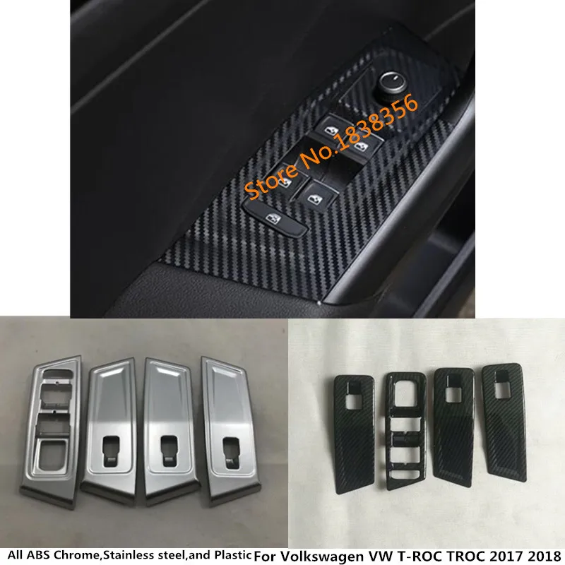 Для Volkswagen VW T-ROC TROC 2017 2018 2019 2020 2021 Автомобильная наклейка внутреннее стекло панель