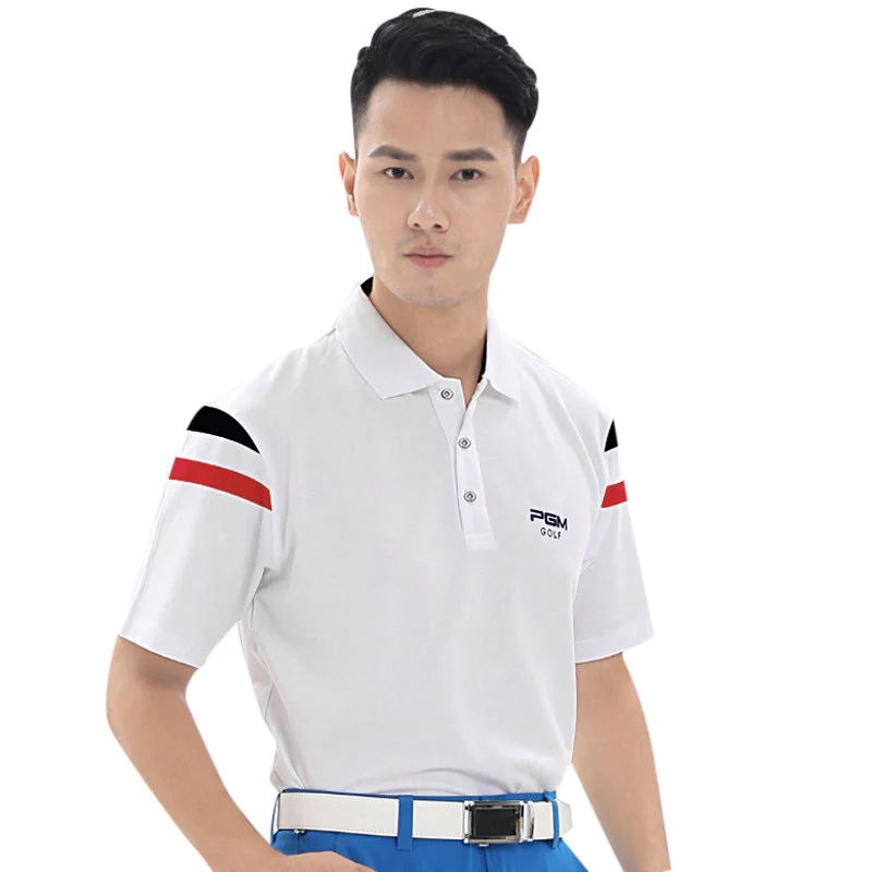 2019 новая мужская одежда для гольфа Спортивная футболка быстросохнущая