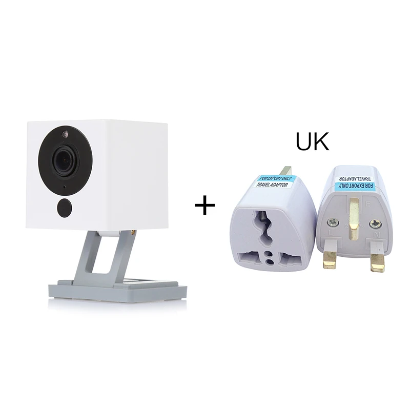 Add UK Adapter Xiaomi Mijia Xiaofang Dafang умная камера 1S IP камера новая версия T20L Чип 1080P WiFi приложение управление камера для домашней безопасности - Цветной: Add UK Adapter