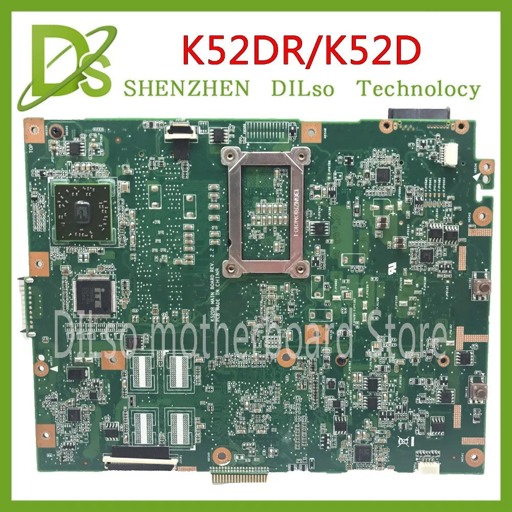 KEFU K52DR для ASUS A52DE K52DE A52DR K52D материнская плата тест материнской платы | Компьютеры и