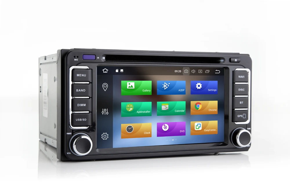 Android 9 0 автомобильный DVD GPS плеер для Toyota corolla yaris vios camry prado landcruiser LC100 LC120 VERSO WIFI SD USB BT
