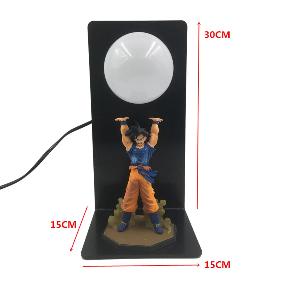 Прямая поставка Dragon Ball Z Сон Гоку прочность бомба светодиодный ночной Светильник Dragon Ball Z настольная лампа для любителей аниме исследование Спальня украшения
