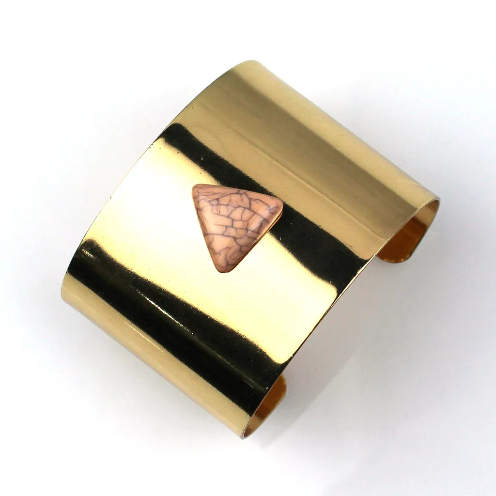 Эран Мода золотые запонки браслет с камнем|Браслеты| |