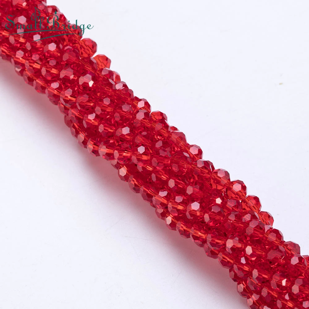 Mix item Red Czech Glass Beads Facted for Jewelry Making Necklace Materials DIY Loose Crystal Beads Wholesale Z117