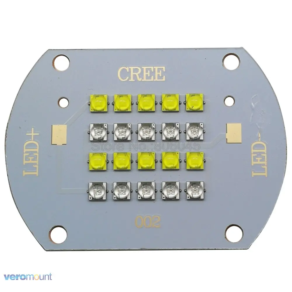 100 Вт Cree XLamp XT E XTE ярко синий 6000 нм + белый K светодиодный излучатель