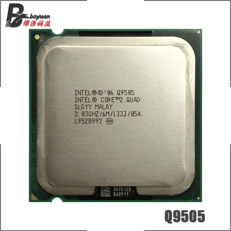 Четырехъядерный процессор Intel Core 2 Quad Q9505 8 ГГц 6 Мб 95 Вт 1333 LGA 775 | Компьютеры и офис