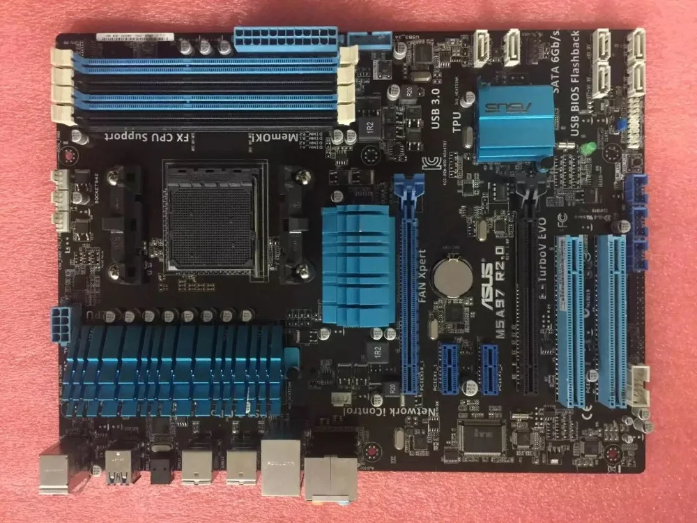ASUS M5A97 R2.0 оригинальная материнская плата Socket AM3+ DDR3 32GB USB2.0 USB3.0 970 б/у настольная материнская плата в продаже