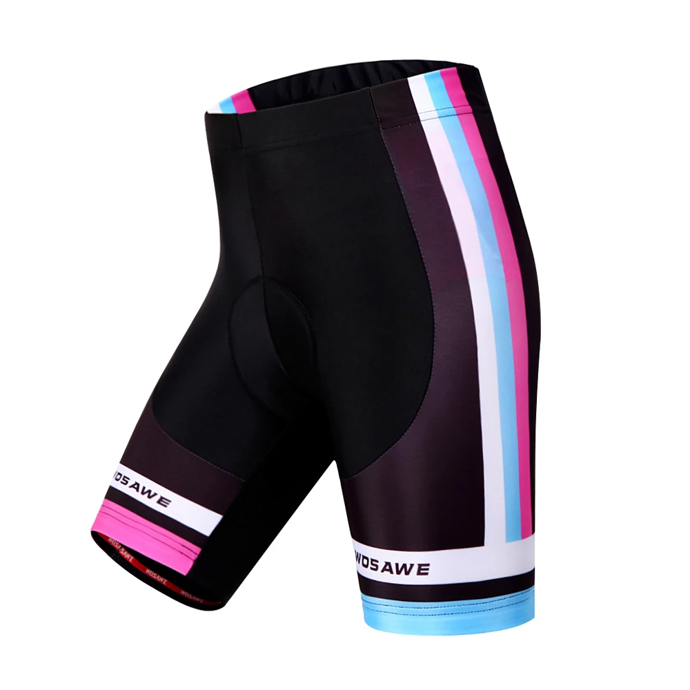 BC199 WOSAWE, женские велосипедные шорты, MTB, шоссейные, велосипедные, 3D, мягкие, гелевые, трико, шорты, летние, бермуды, Ciclismo, короткие штаны - Цвет: BC199