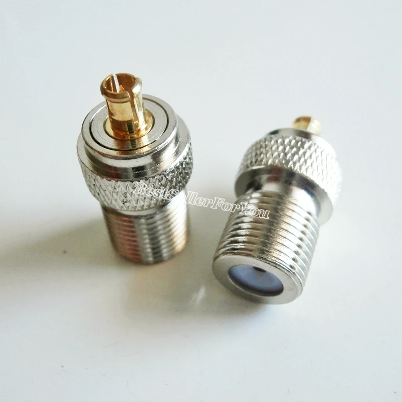 1x F ТВ Женский Джек к MCX Штекер RF разъем прямой F/M адаптер 75 Ом|jack plug connector|jack connectorjack