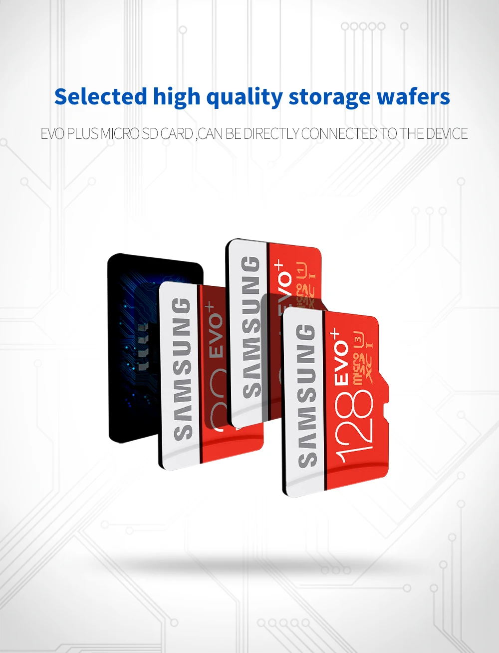 samsung Micro Sd слот для карт памяти 256gb карты Micro-Sd Sdhc/Sdxc Max 95 МБ/с. Evo C10 флеш-накопитель Tf карта