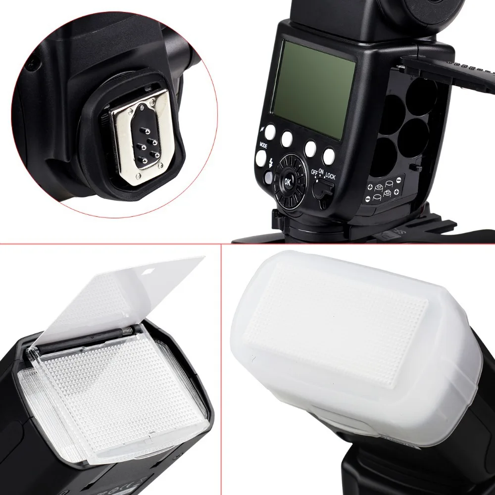 Pixel X800C стандартная вспышка GN60 Беспроводная Speedlite E-TTL HSS фонарик для камер Canon 5D II 5