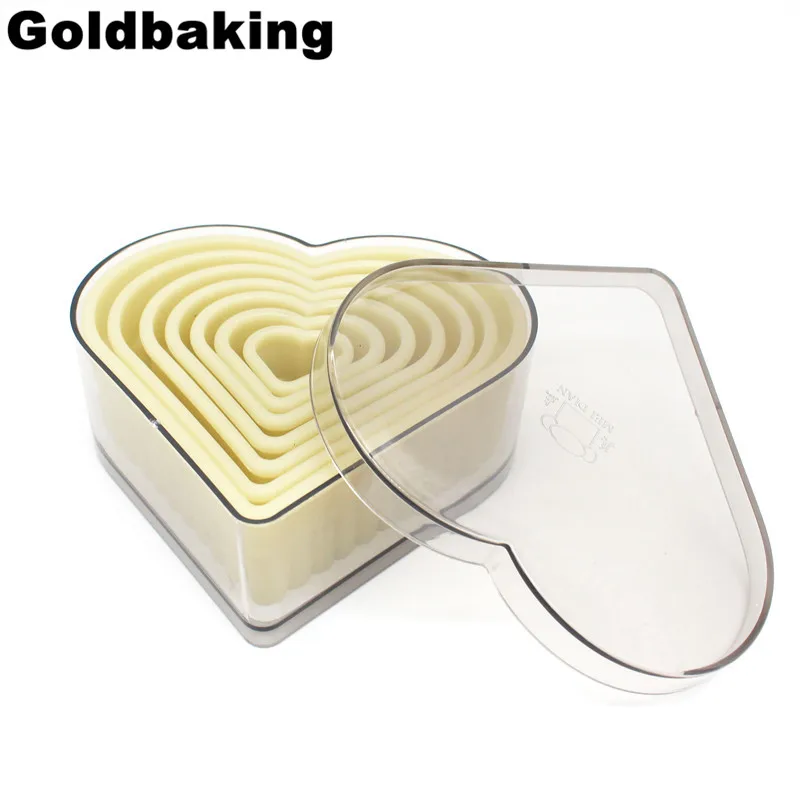Нейлоновые формы для печенья 7 шт.|heart cookie cutter|cutter moldcookie cutter set |