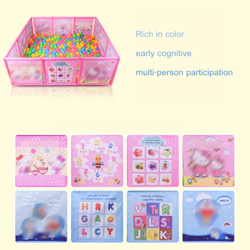 Детское ограждение для детского Манежа пластиковое безопасности ребенка