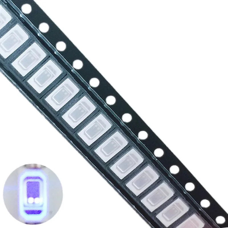 100 шт. SMD чип 5730 5630 УФ светодиодный фиолетовый поверхностное крепление SMT