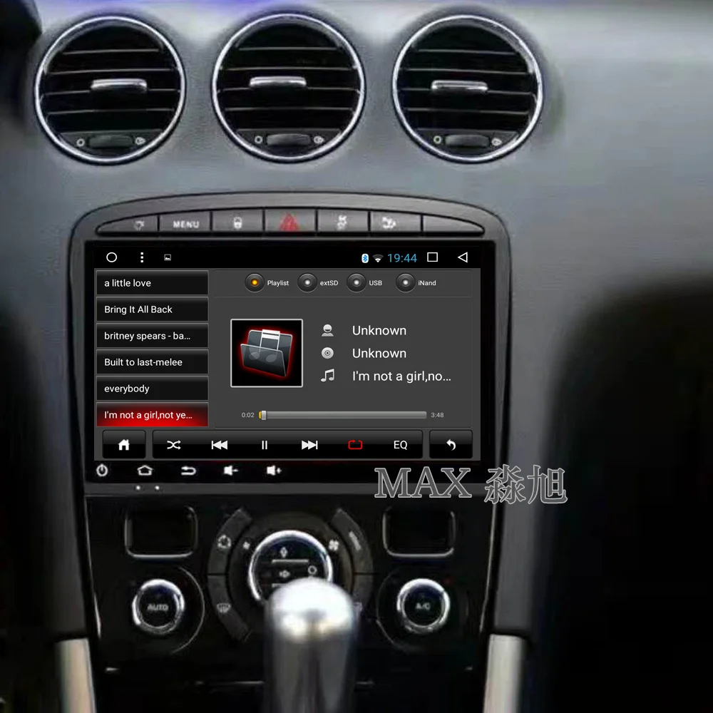 Максимальная GPS навигационная система Android 8.1.0 автомобильный DVD для Peugeot 308/Peugeot 408