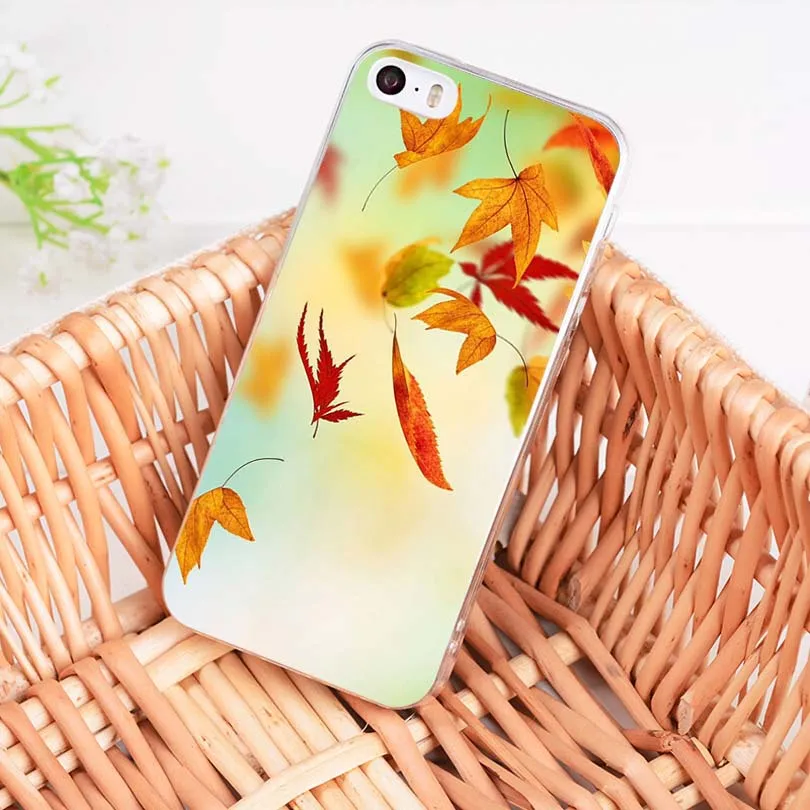 MaiYaCa осенний чехол для Apple iPhone 8 7 6 6S Plus X 5 5S SE 5C 4 4S | Мобильные телефоны и аксессуары