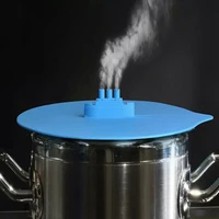 new multi function silicone steam steamers lid pot hot covers cooking for anti overflow dustproof anti fogkitchen tools