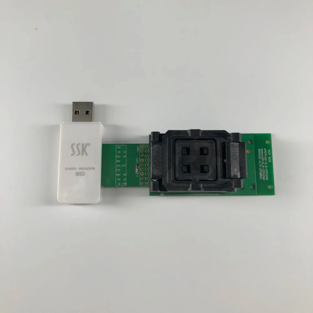 SD для USB2.0 reader работать с eMMC153/169 eMCP162/186 eMCP221 eMCP529 ic считыватель SD|Соединители| |