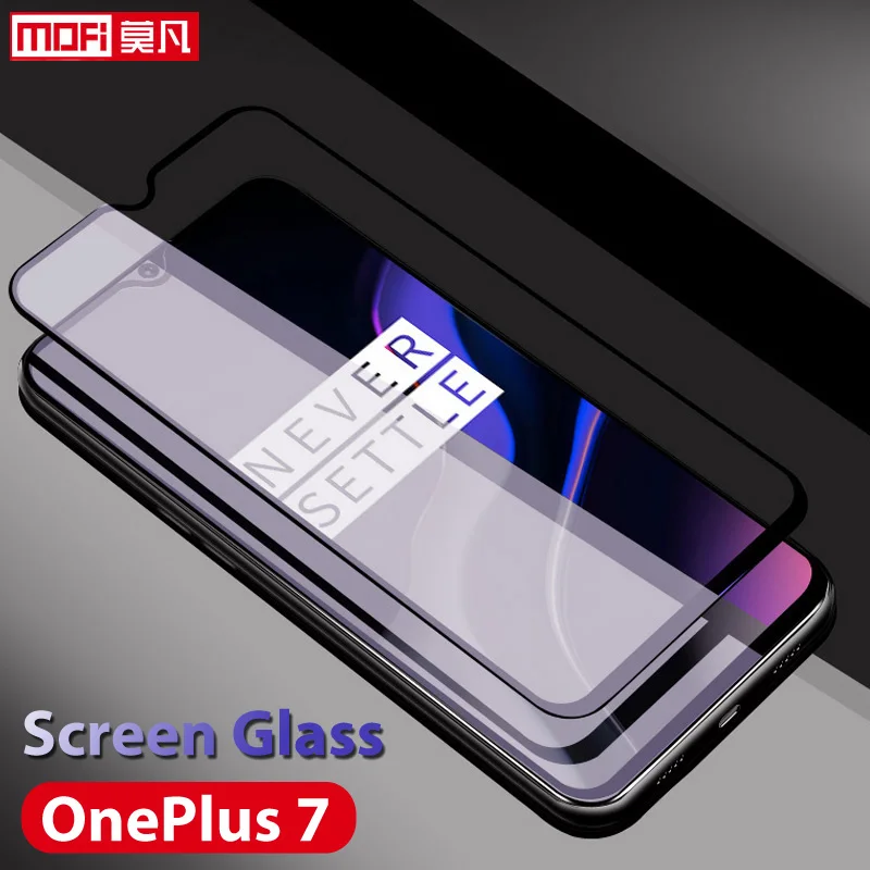 Защита для экрана oneplus 7 закаленное стекло полное покрытие OnePlus полностью клей
