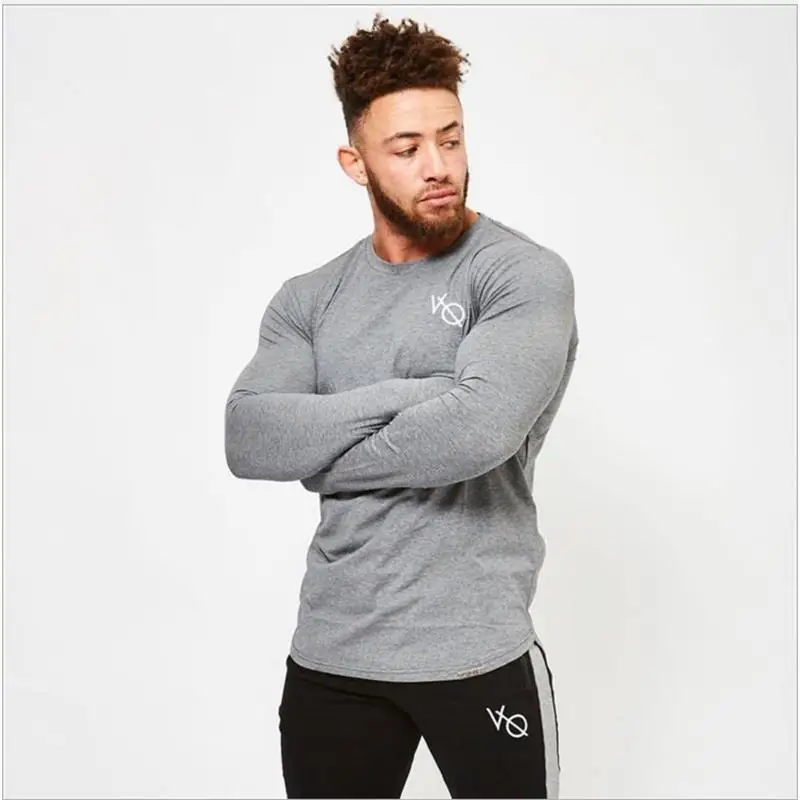 Men Leisure O Neck Sexy Running T-Shirt Vintage Short Sleeve Solid Color Muscle Fitness Jogging Gym T Shirt Mens Sport Top Male | Спорт и