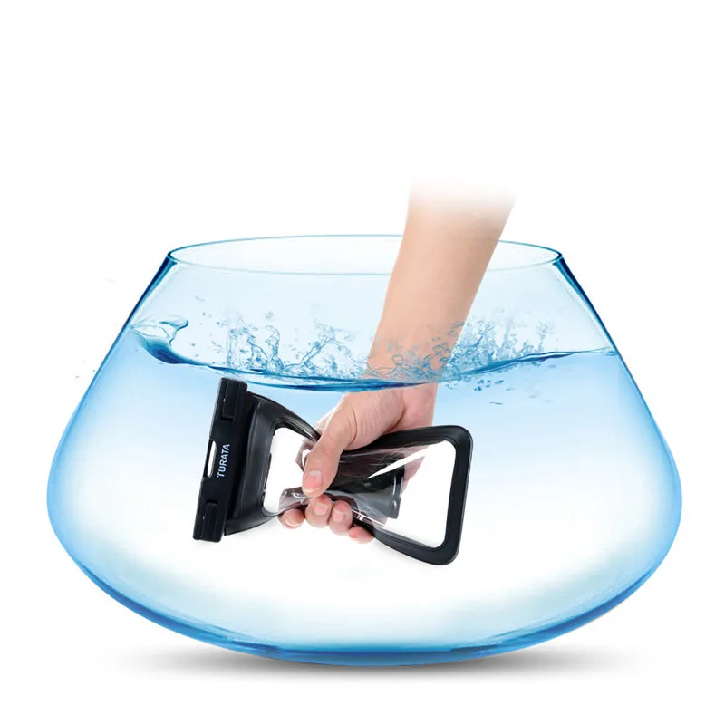 Turata IPX8 Waterproof Case Cover For iPhone 4S 5 5S 6 6S 7 Plus Samsung Galaxy S5 S6 S7 S8 Edge Mobile Phone Bag Up to 6.0&quot | Мобильные