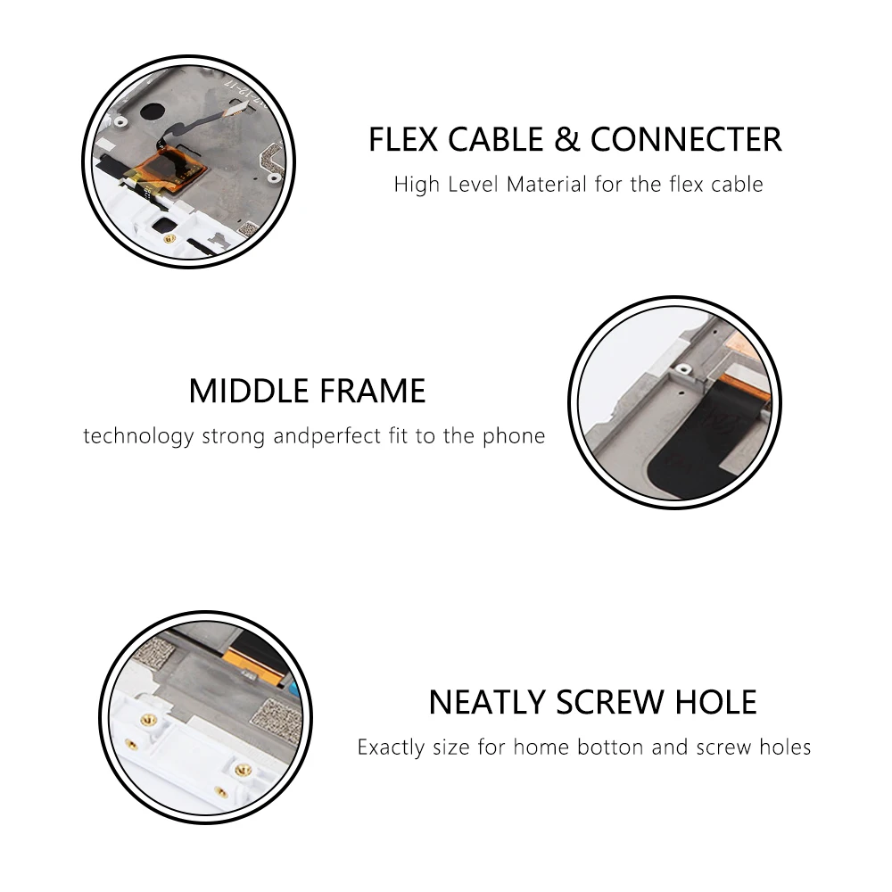 6,44 ''lcd для Xiaomi Mi Max 2 lcd кодирующий преобразователь сенсорного экрана в сборе сменная рамка для Xiaomi Mi Max 2 lcd дисплей